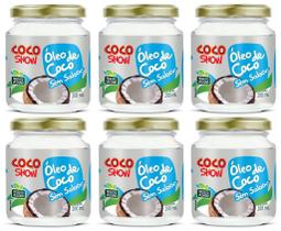 6x Óleo de Coco sem sabor Coco Show (6x 200ml) - Copra
