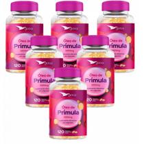 6x Óleo de Prímula 1000mg -120 caps - Global Suplementos