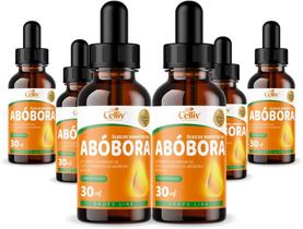 6x Óleo de Semente de Abóbora Rico em Vitamina E em Gotas 30ml Celliv 6x Óleo de Semente de Abóbora Rico em Vitamina E em Gotas 30ml Celliv