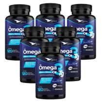 6x Ômega 3 TG -1.100mg-540mg Epa-360mg Dha- Global-120 Cáps