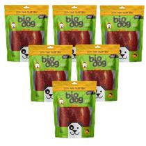 6x Petisco Gourmet Bio Dog Soft Steak-para Cães- Frango-100g