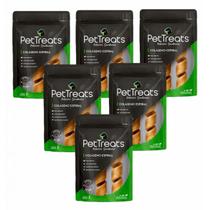 6x Petisco Natural P/ Cães- Colágeno Espiral- PetTreats- 2un