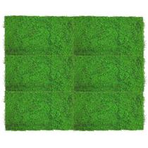 6x Placa Jardim Vertical Musgo (50x100) Verde SMO 6x Placa Jardim Vertical Musgo (50x100) Verde SMO