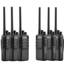 6x Rádio Comunicador INTELBRAS RC3002 G2 - Walkie Talkie HT