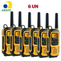 6x Rádio Comunicador PROVA D'água INTELBRAS RC4102 - Walkie Talkie HT 6x Rádio Comunicador PROVA D'água INTELBRAS RC4102 - Walkie Talkie HT