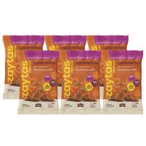 6x Snack Assado Caramelitas Zaytas Protein Pacote 35g -