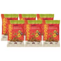 6x Snack Assado Pizza Zaytas Protein Pacote 35g -