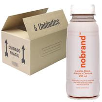 6X Suco De Laranja, Maçã, Acerola E Cenoura Nobrand 230Ml