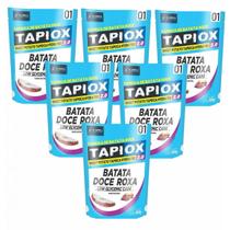 6x Tapioca Fit - Batata Doce- Tapiox 2.0- Sem Glúten- 400g