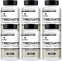 6x Treonato (Magnésio + Treonina) 60 Caps Tuttiflora