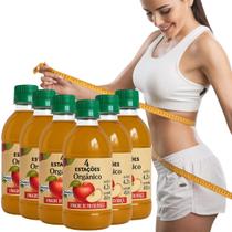 6X Vinagre de Maçã Orgânico 4,2 acidez 450ml 4 Estações 6X Vinagre de Maçã Orgânico 4,2 acidez 450ml 4 Estações