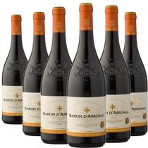 6x Vinho Baron D'Arignac Moelleux 750ml