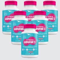 6x Vitamin Gummies Cabelos, Pele E Unhas- Global- 60 Gomas - Global Suplementos