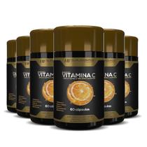 6X Vitamina C Premium 60 Caps Hf Suplementos