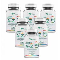 6x Vitasoft A- Z + Ômega - Polivitamínico Global Suplementos