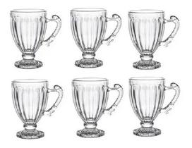 6x Xícara Para Café 100ml De Cristal Renaissance F7031 6x Xícara Para Café 100ml De Cristal Renaissance F7031