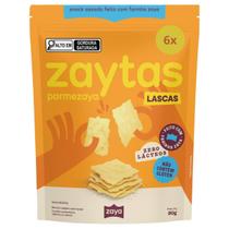 6x Zaytas Parmezaya Lascas Crocantes Vegana 80g 6x Zaytas Parmezaya Lascas Crocantes Vegana 80g