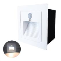 7 balizador Parede Embutido Com Sensor De Presença Led Lup73
