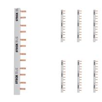 7 Barramento Bifásico 80A Steck 440V 16 Polos Para Painel 7 Barramento Bifásico 80A Steck 440V 16 Polos Para Painel