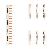 7 Barramento Bifásico 80A Steck 440V 54 Polos Para Painel 7 Barramento Bifásico 80A Steck 440V 54 Polos Para Painel