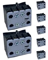 7 Bloco de Contato Auxiliar AZ Para Mini Contator Montagem Frontal 2NF BFCA-02 Weg