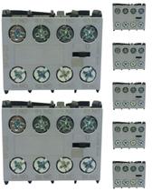 7 Bloco de Contato Auxiliar Frontal 2NA+2NF BFCA-22 Weg 7 Bloco de Contato Auxiliar Frontal 2NA+2NF BFCA-22 Weg
