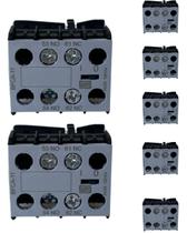 7 Bloco de Contato Auxiliar Frontal Para Mini Contator 1NA+1NF BFCA-11 Weg