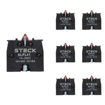 7 Bloco de Contato Auxiliar Steck SLPL41 660V 1NF Frontal 7 Bloco de Contato Auxiliar Steck SLPL41 660V 1NF Frontal