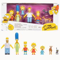 7 Bonecos da Família Simpsons Coleção The Simpsons Sunny