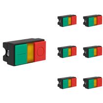 7 Botão Pulsador Duplo Luminoso Steck SLPDL Max Botton 7 Botão Pulsador Duplo Luminoso Steck SLPDL Max Botton