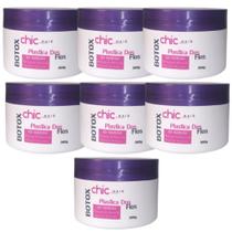 7 Botox Plastica dos Fios Alisamento e Redutor de Volume Capilar Chichair