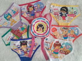 7 calcinhas infantis Diamantes semaninha