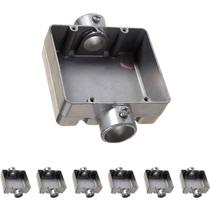 7 Condulete Duplo 1 Polegada Tipo C Sieg Alumínio Sem Rosca Prateado 7 Condulete Duplo 1 Polegada Tipo C Sieg Alumínio Sem Rosca Prateado