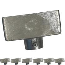 7 Condulete Tipo B em Alumínio Sem Rosca 1 Polegada Sieg