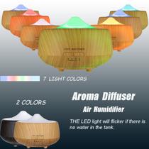 7 cores ultra-sônico umidificador de ar LED aroma óleo essencial di