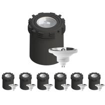 7 Embutido Gravity + Lâmpada AR111 LED 12W 4000K 765lm 7 Embutido Gravity + Lâmpada AR111 LED 12W 4000K 765lm