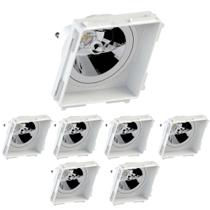 7 Embutido No Frame Ar111 Quadrado Recuado Save Energy