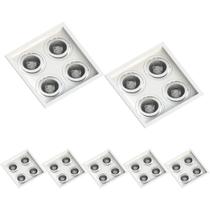 7 Embutido Recuado P/ 4 Lâmpadas PAR30 Branco Save Energy 7 Embutido Recuado P/ 4 Lâmpadas PAR30 Branco Save Energy