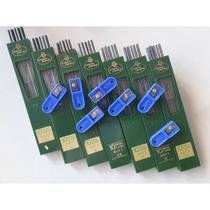 7 Estojos Embalagem Flip Top de Grafite Mina Alemão Faber Castel 3h 2h H F Hb B 2B