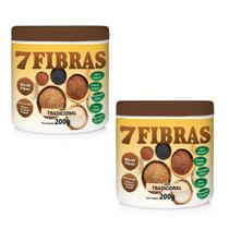 7 Fibras Regulador Intestinal Sem Glúten 200gr Kit com 2 unidades