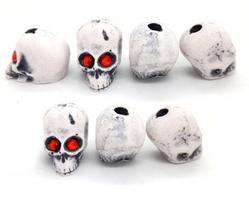 7 Firma Entremeio De Caveira Branca Para Guia 12mm Umbanda 7 Firma Entremeio De Caveira Branca Para Guia 12mm Umbanda