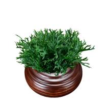 7 Folhagem Artificial de Chifre de Veado Planta Artificial para Ambientes Internos e Externos - DE645606