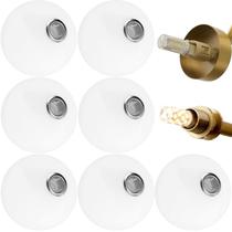 7 Globos Vidro 10Cm Esfera Bola Soquete G9 Rosca Bocal 7 Globos Vidro 10Cm Esfera Bola Soquete G9 Rosca Bocal