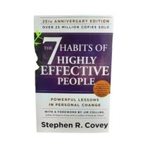 7 Hábitos Das Pessoas Eficazes Por Stephen R Covey Livro Profissional De Gestão Original Em Inglês