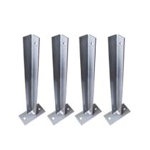 7 Hastes Para Concertina Simples 30 Cm galvanizado
