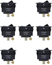 7 Interruptor Tecla Margirius Unipolar Liga/Desliga 15A 7 Interruptor Tecla Margirius Unipolar Liga/Desliga 15A