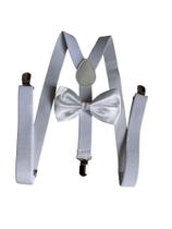 7 Kits Suspensório + Gravata Borboleta Adulto E Infantil K:244/247