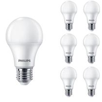7 Lâmpadas Led 7w Philips Bulbo 6500k E27 Luz Fria Bivolt 7 Lâmpadas Led 7w Philips Bulbo 6500k E27 Luz Fria Bivolt