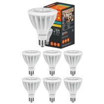 7 Lâmpadas Led Par30 Quente 3000lm E27 28w 3000k Ledvance 7 Lâmpadas Led Par30 Quente 3000lm E27 28w 3000k Ledvance