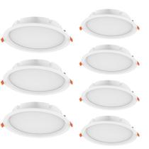 7 Luminárias Led De Embutir Redonda 3000k Ledvance 7021286 7 Luminárias Led De Embutir Redonda 3000k Ledvance 7021286